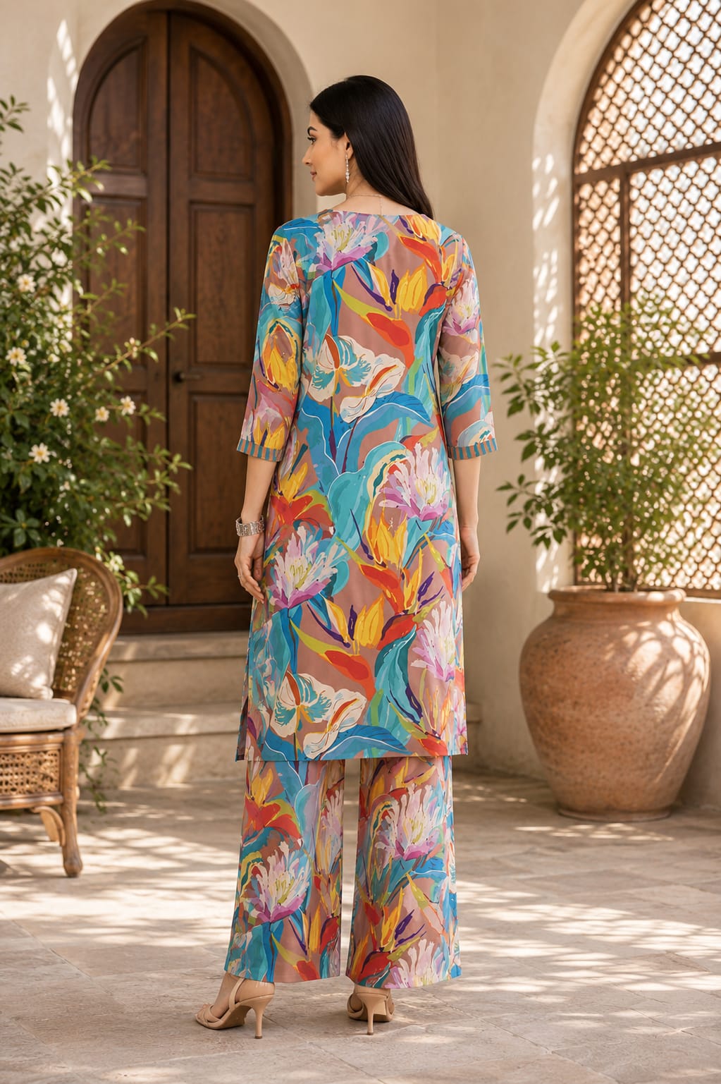 Tropical Bloom Co-Ord Set
