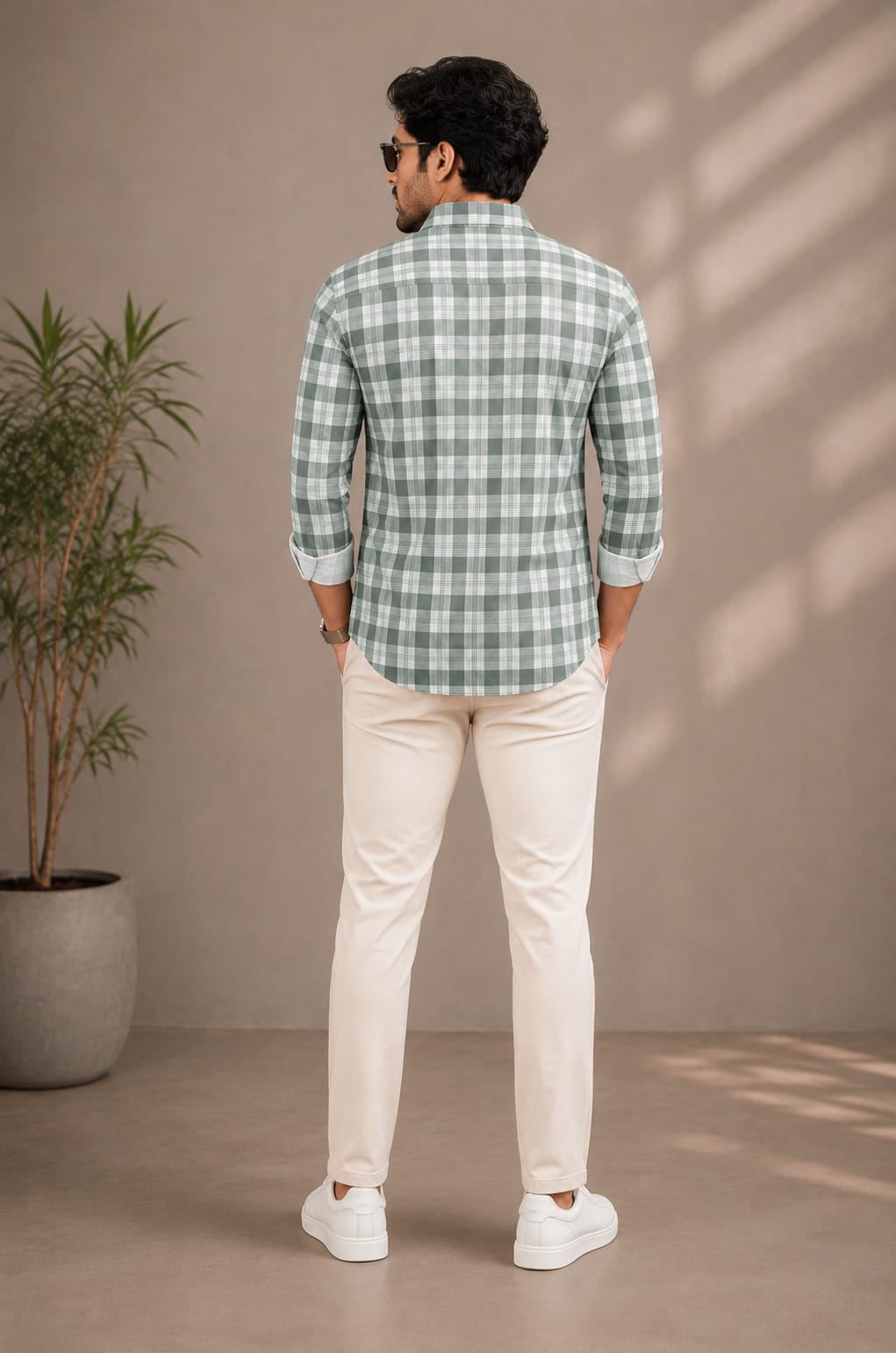 Premium Green Checks Shirt
