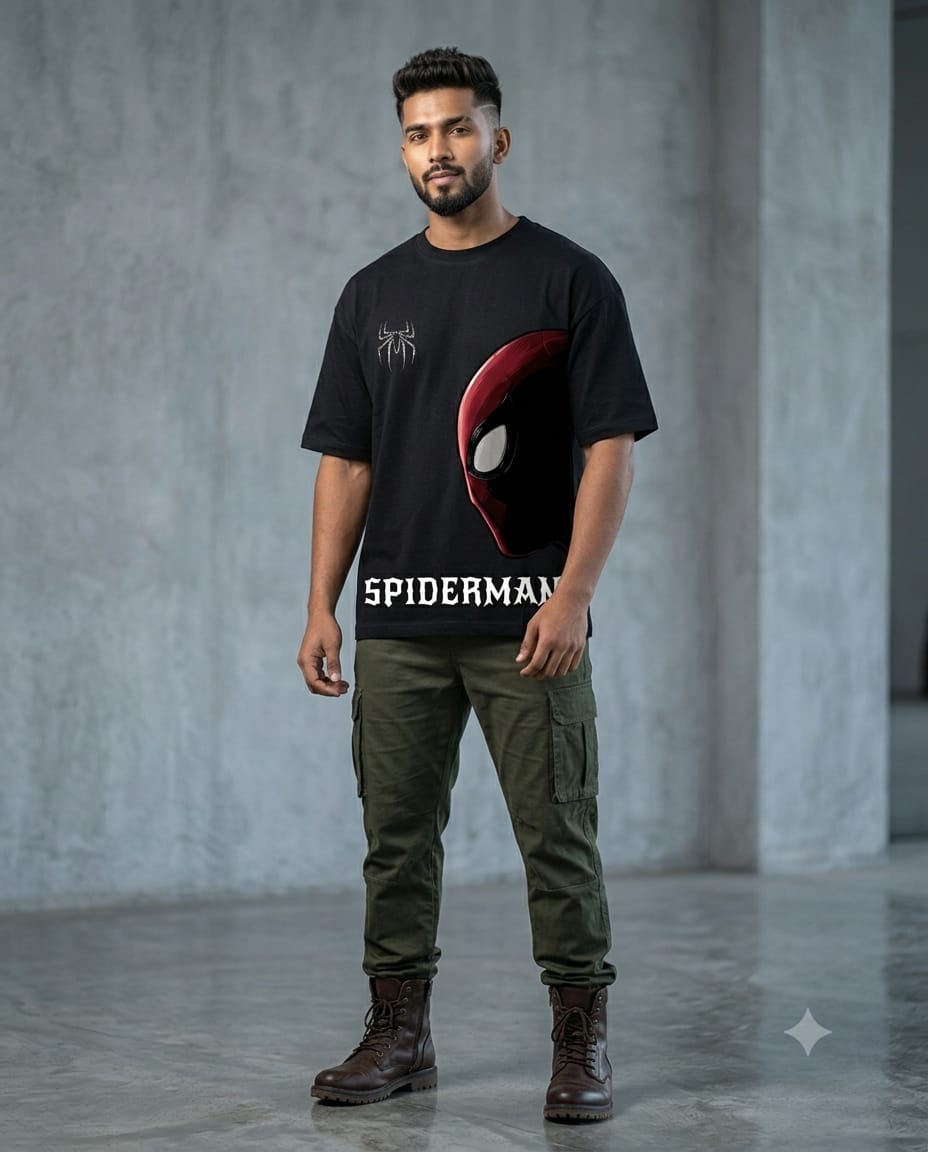 Spider-Man Oversized Premium T-Shirt