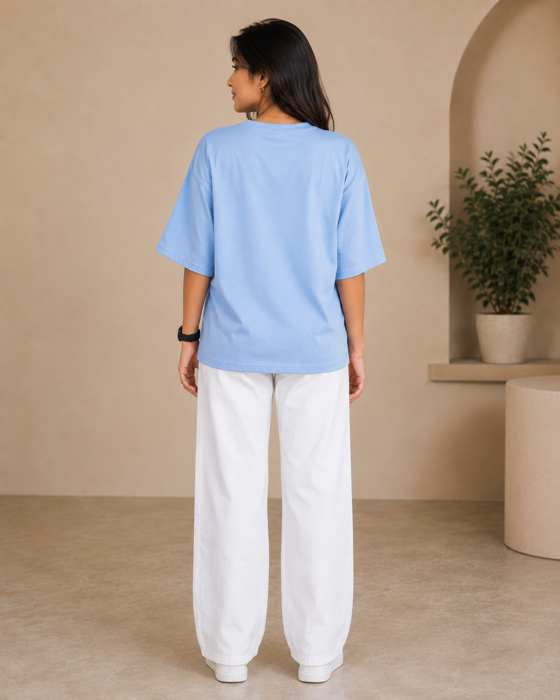 Premium Oversized “OVER THINKING’” Cotton Tees