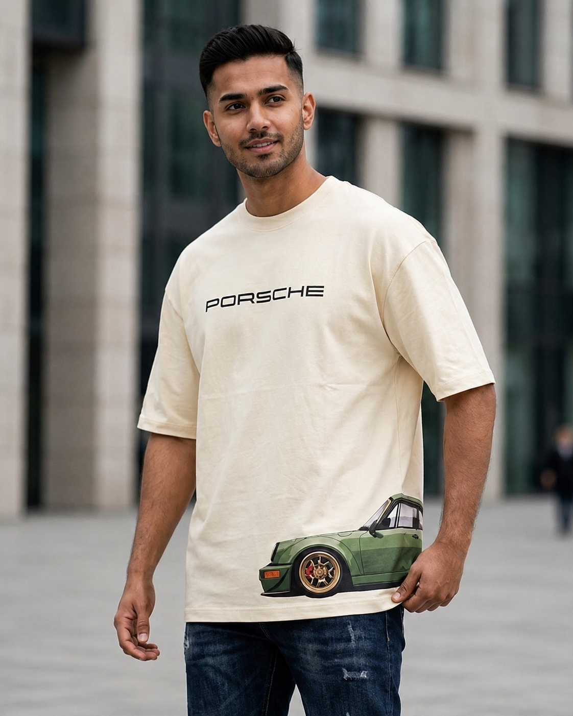Porsche Oversized Premium T-Shirt