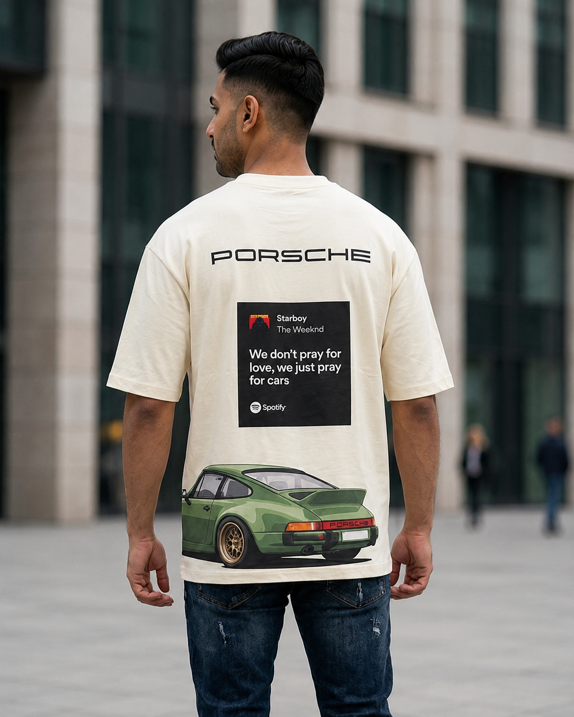 Porsche Oversized Premium T-Shirt
