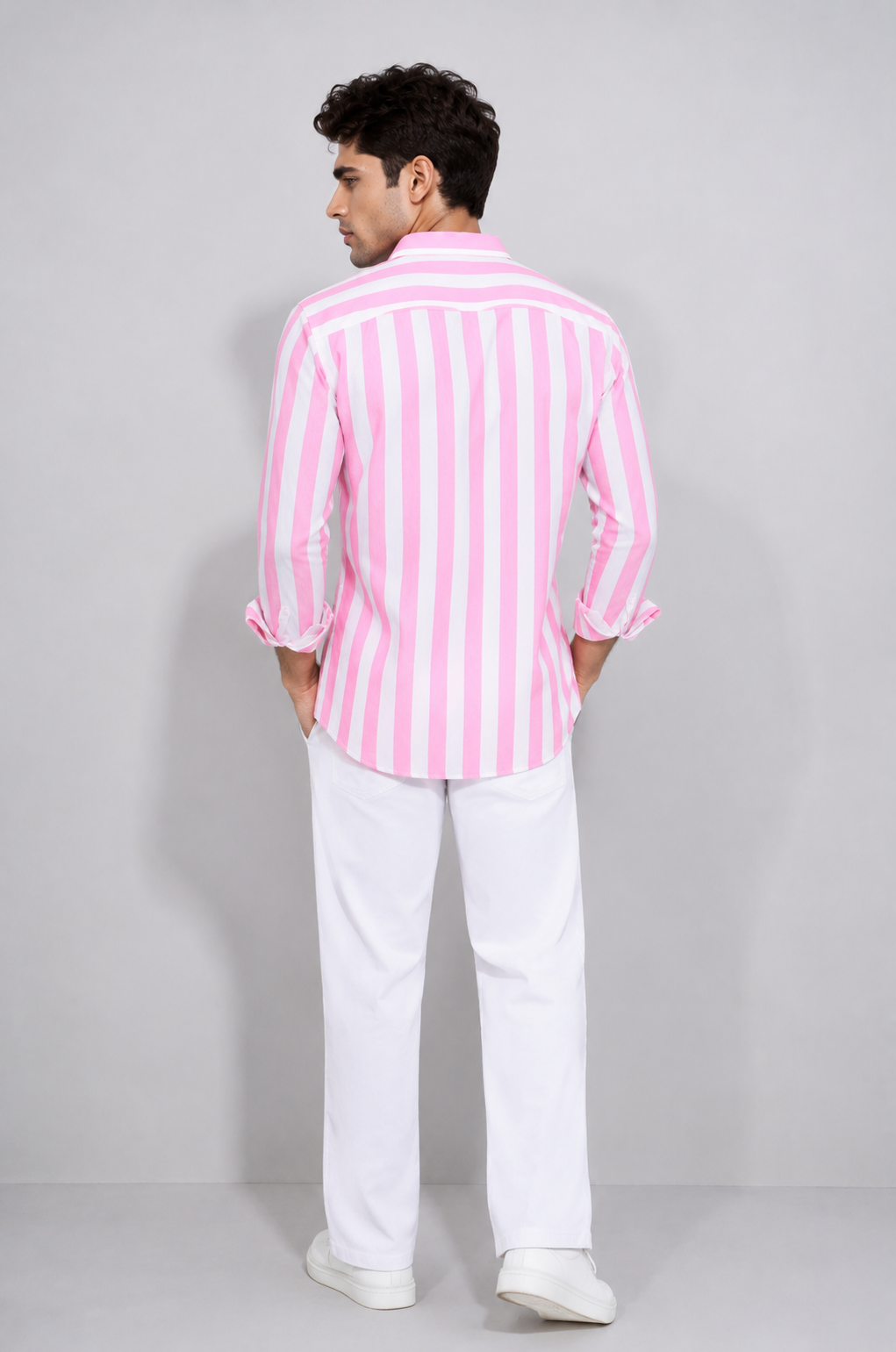 Pink Stripe Premium Shirt