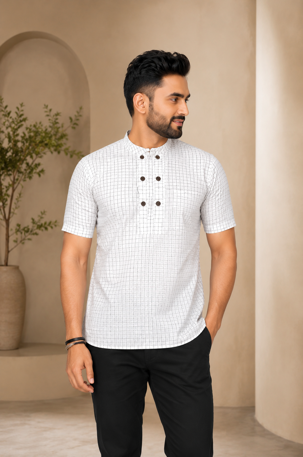 Couple Combo Kurta & Kurti Set