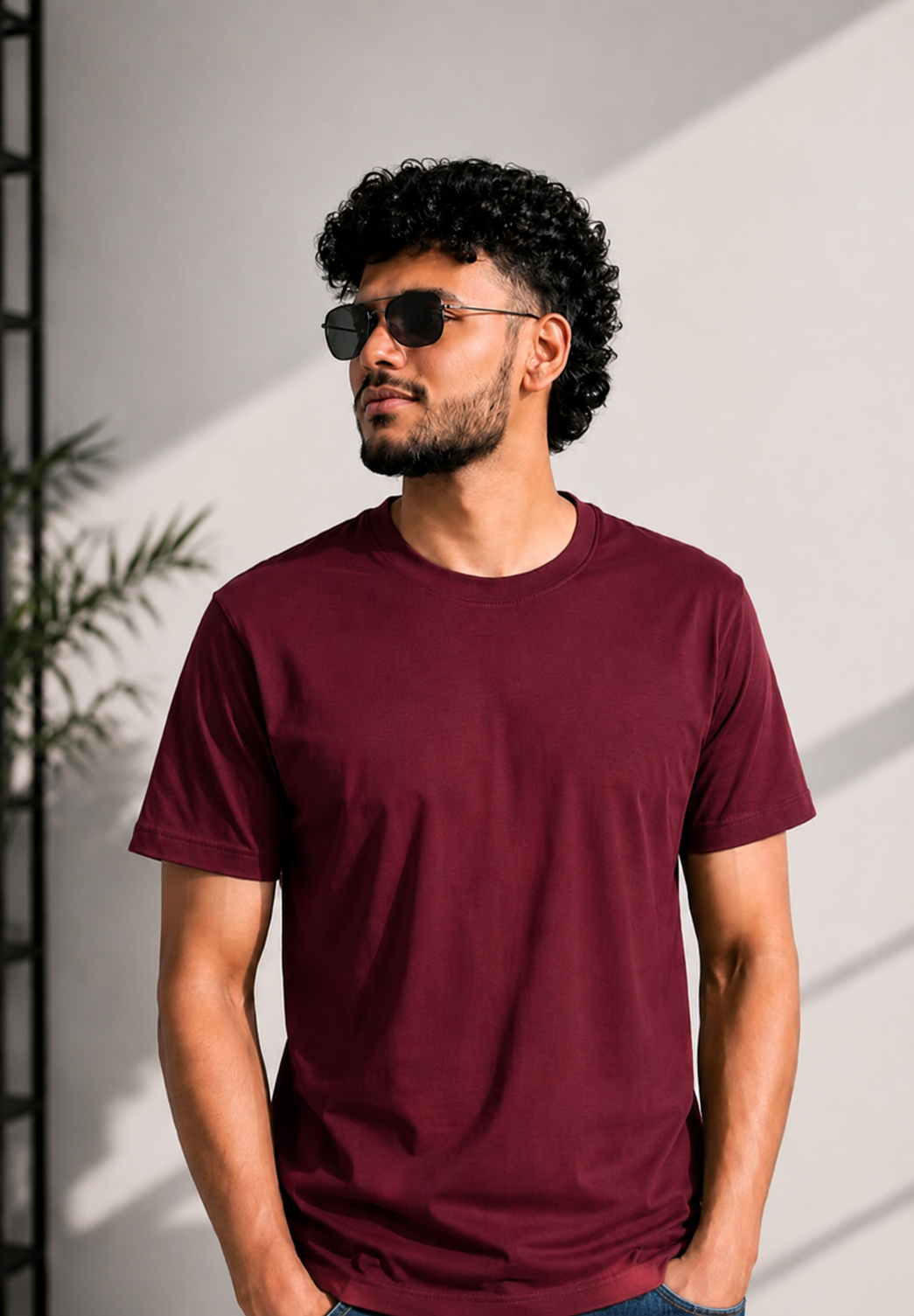 Premium Solid Colors  Cotton T-Shirt