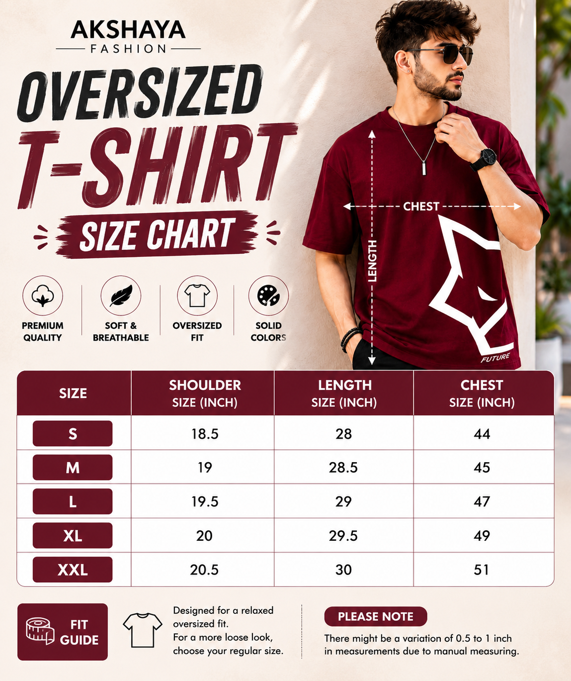 TRUST THE FUTURE OVERSIZED T-SHIRT