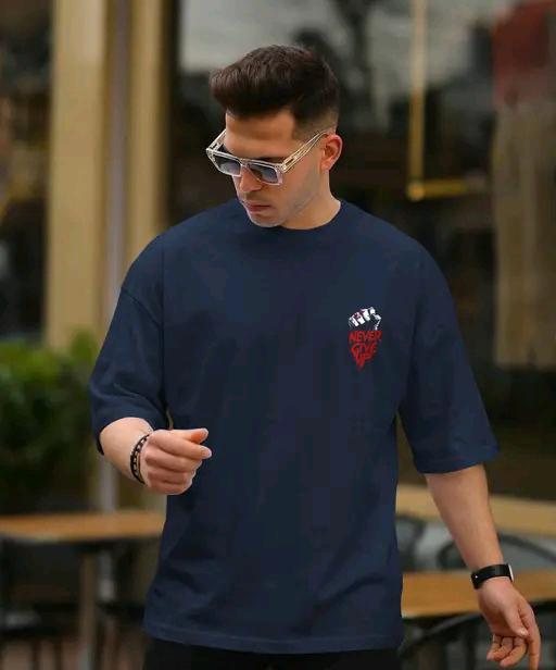 Never Give Up Oversized T-Shirt