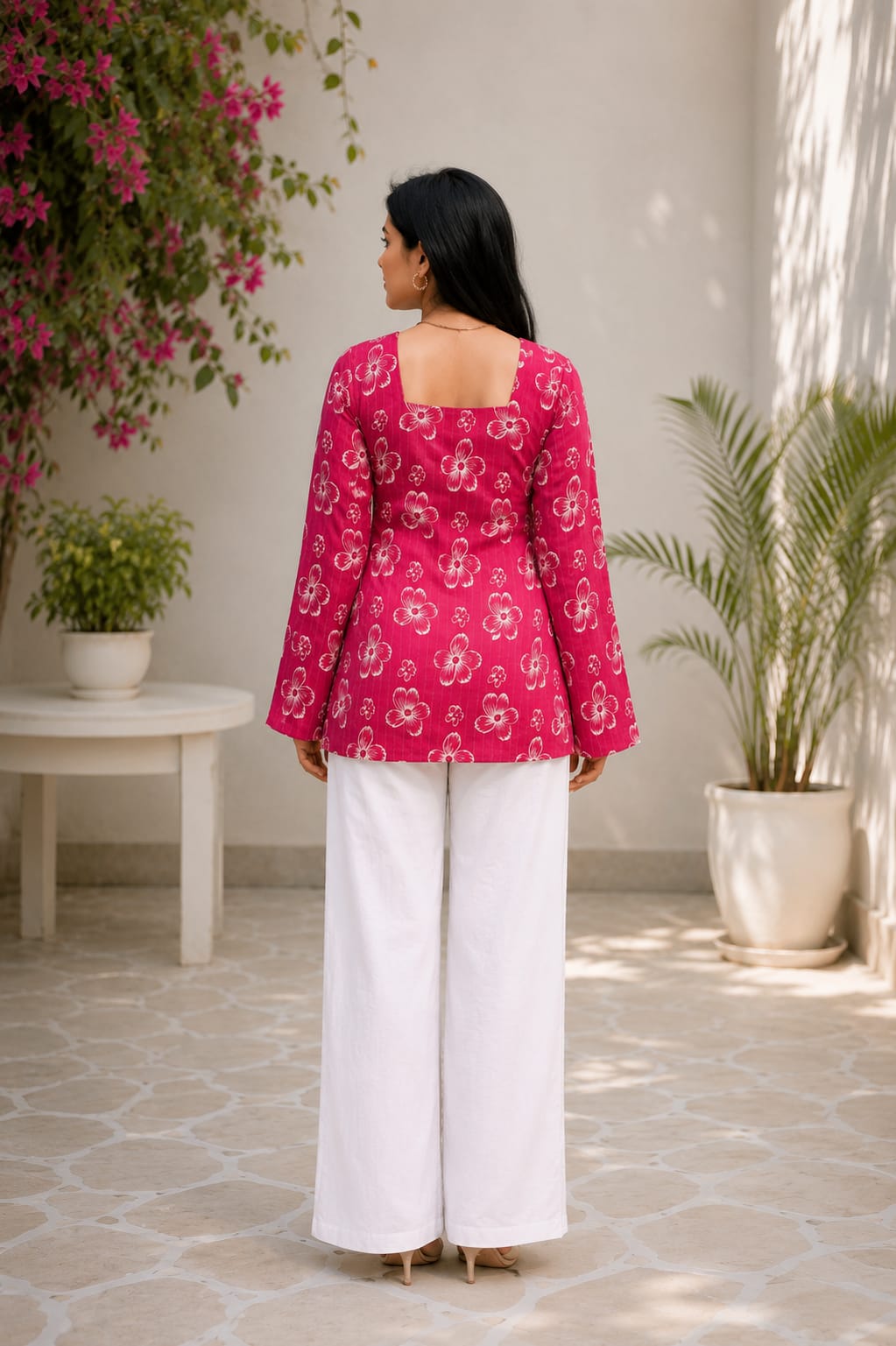 Blossom Square Top