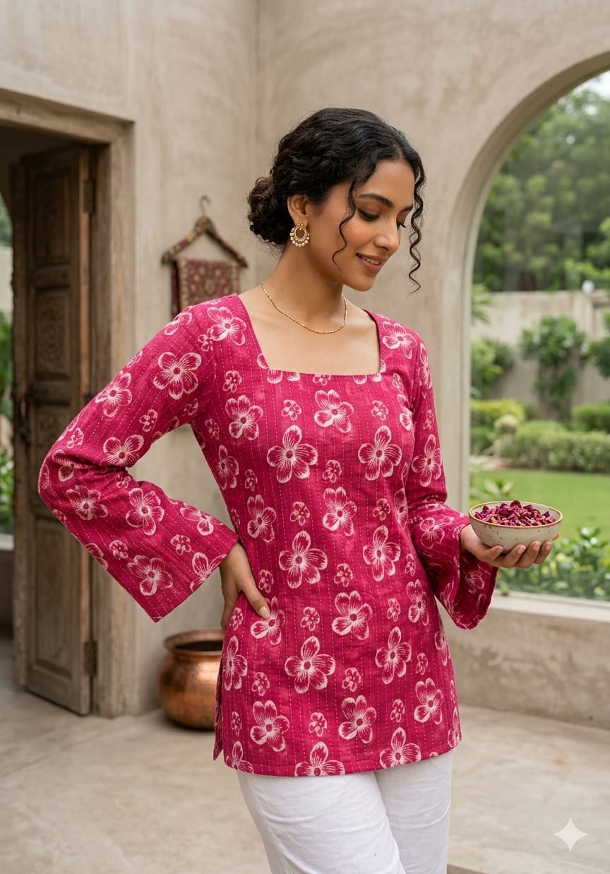 Blossom Square Top