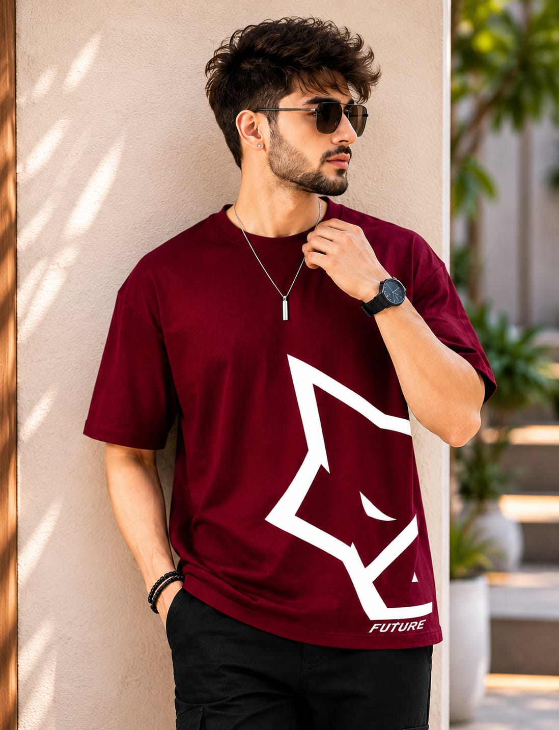 TRUST THE FUTURE OVERSIZED T-SHIRT