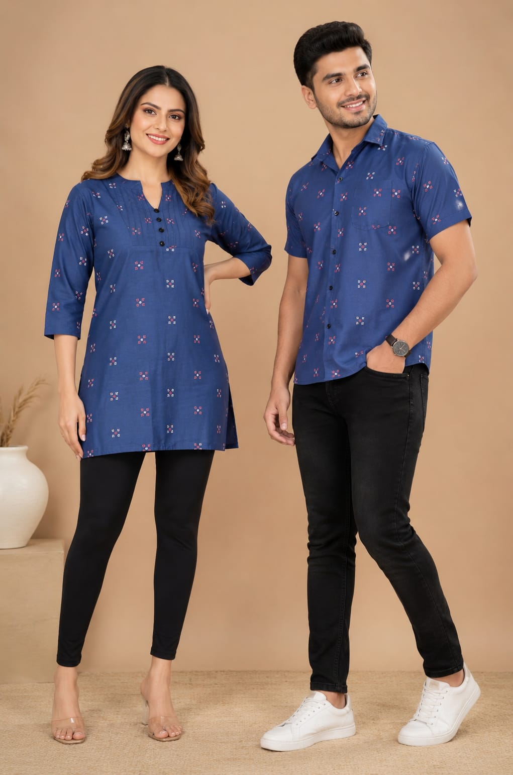 Couple Combo Set – Stylish Matching Outfit for Him & Her