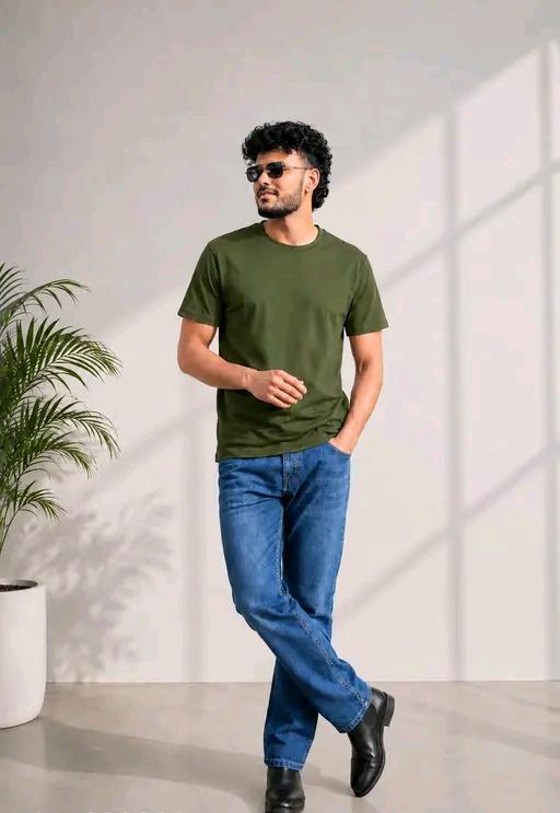 Premium Solid Colors  Cotton T-Shirt