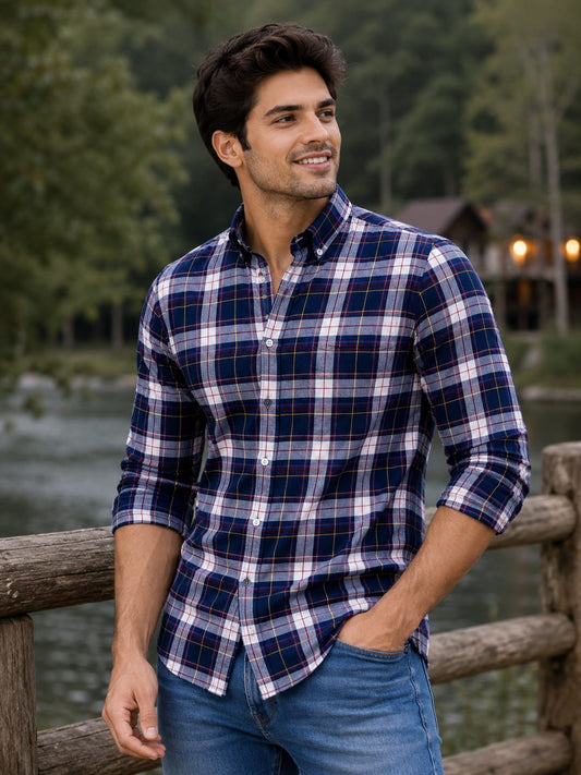 Premium Checked Casual Shirt