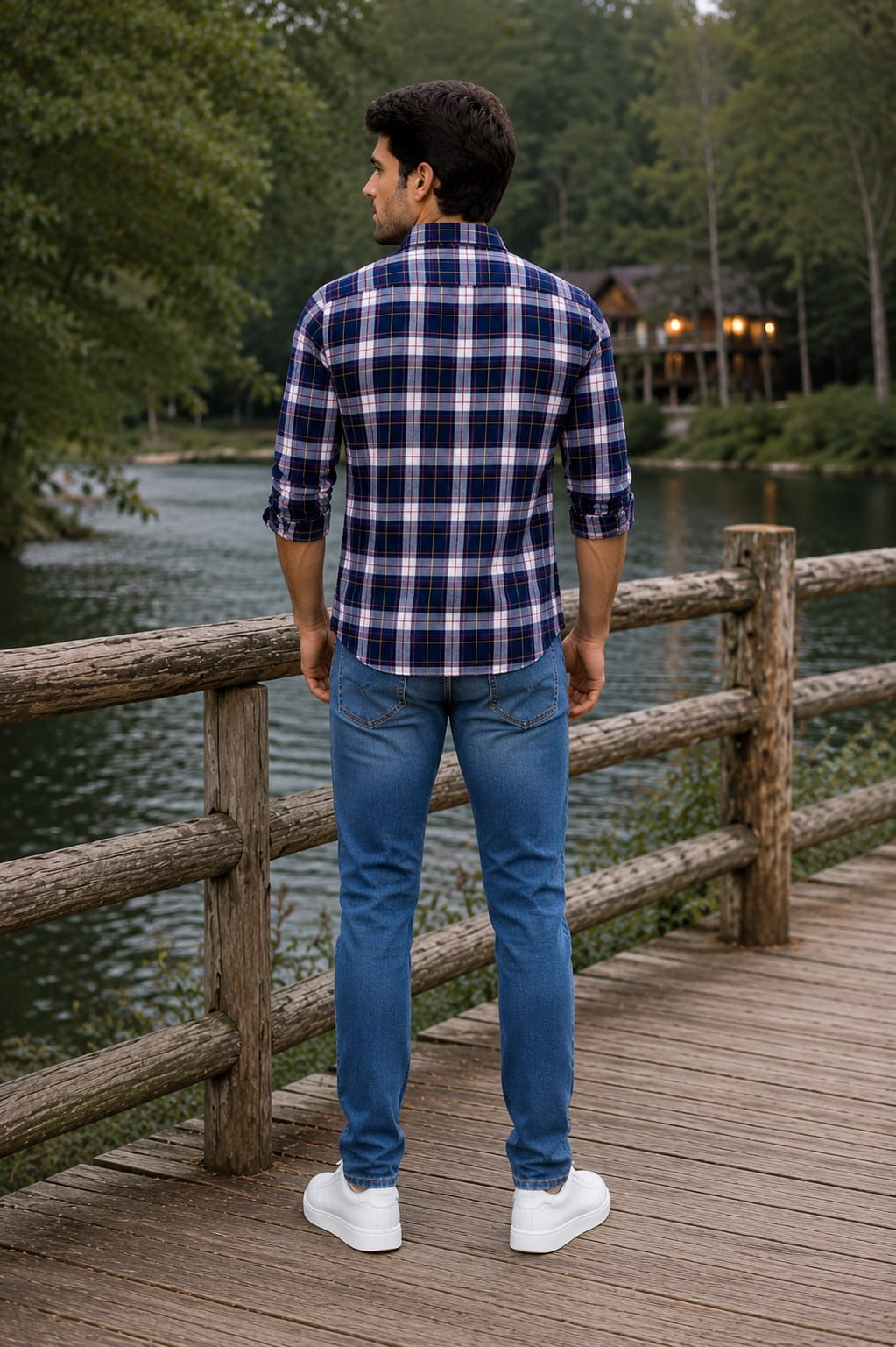 Premium Checked Casual Shirt