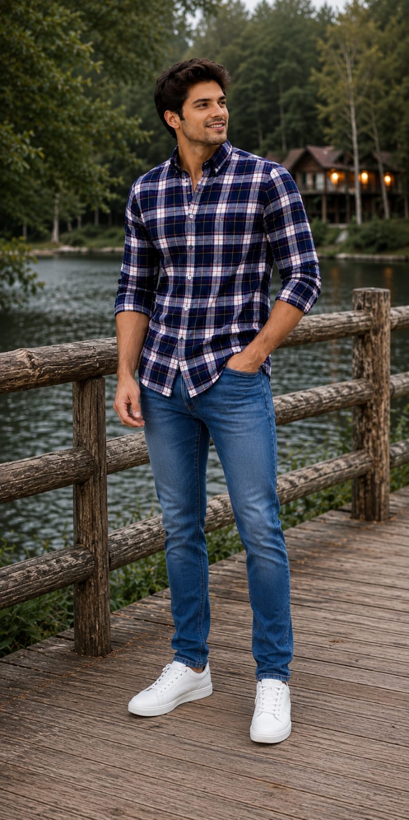 Premium Checked Casual Shirt