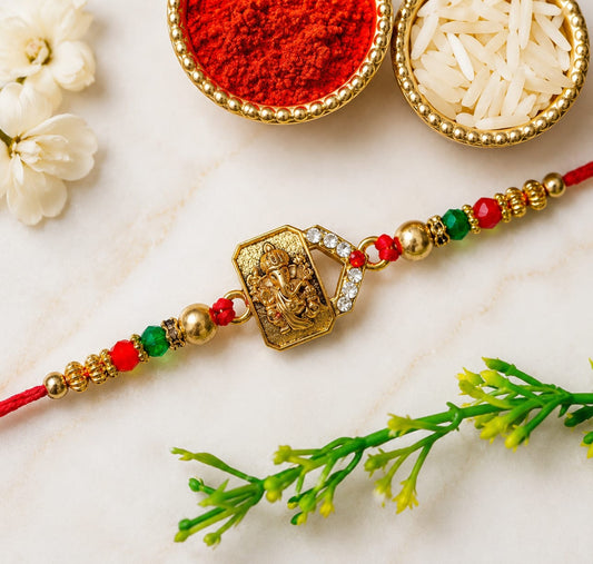Premium Lord Ganesha Designer Rakhi