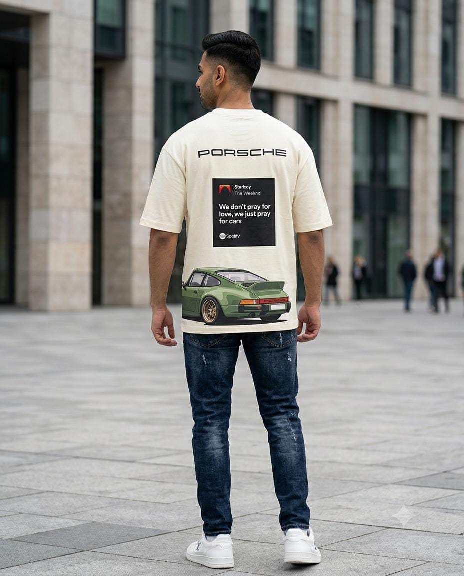 Porsche Oversized Premium T-Shirt