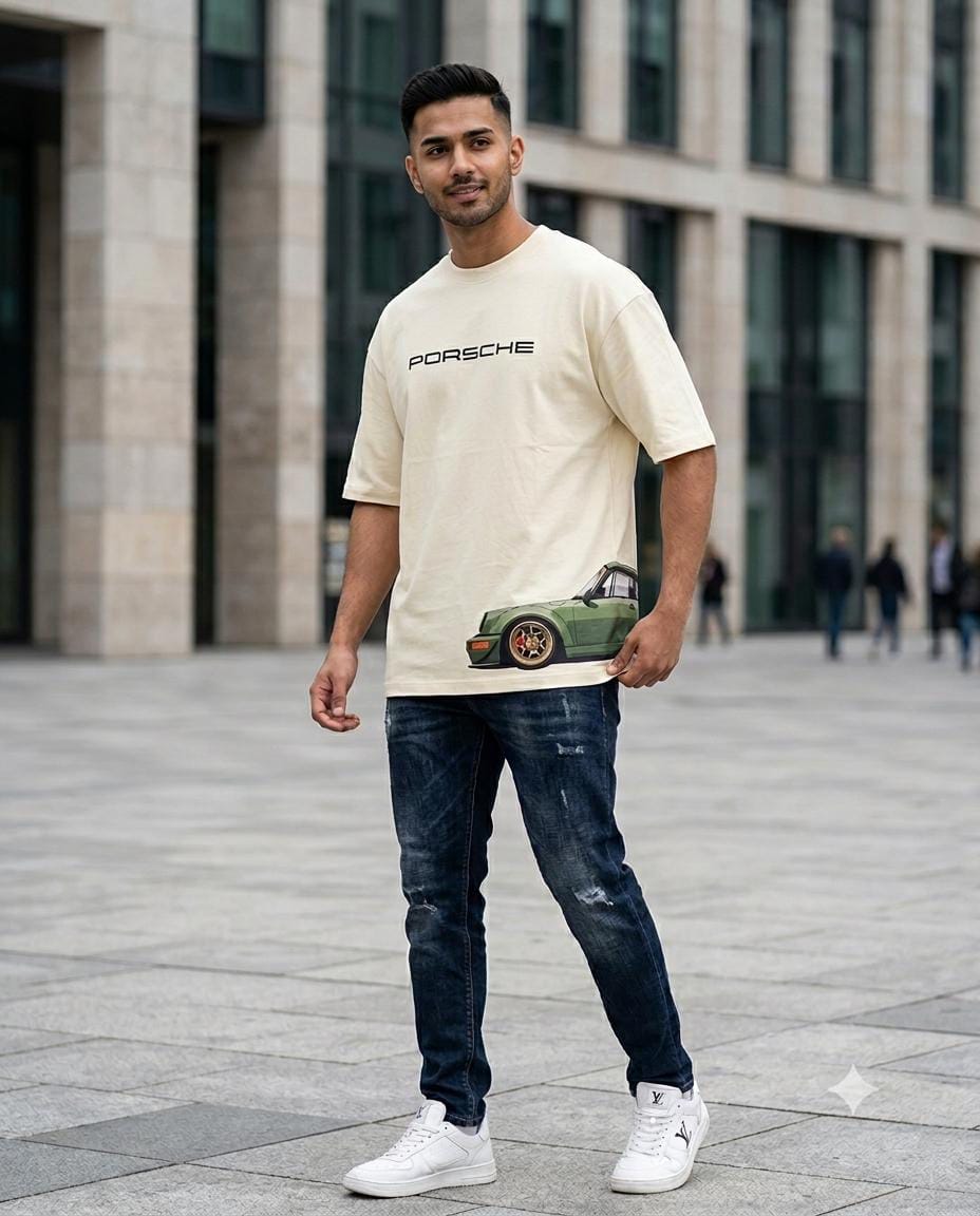 Porsche Oversized Premium T-Shirt