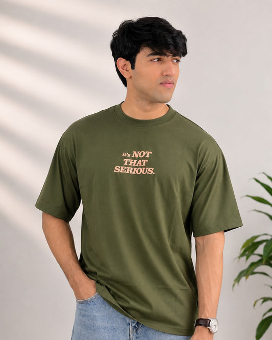It's Not That Serious Oversized Unisex Tees