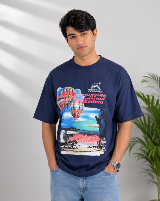Commuter Adventure Oversized Unisex Tees