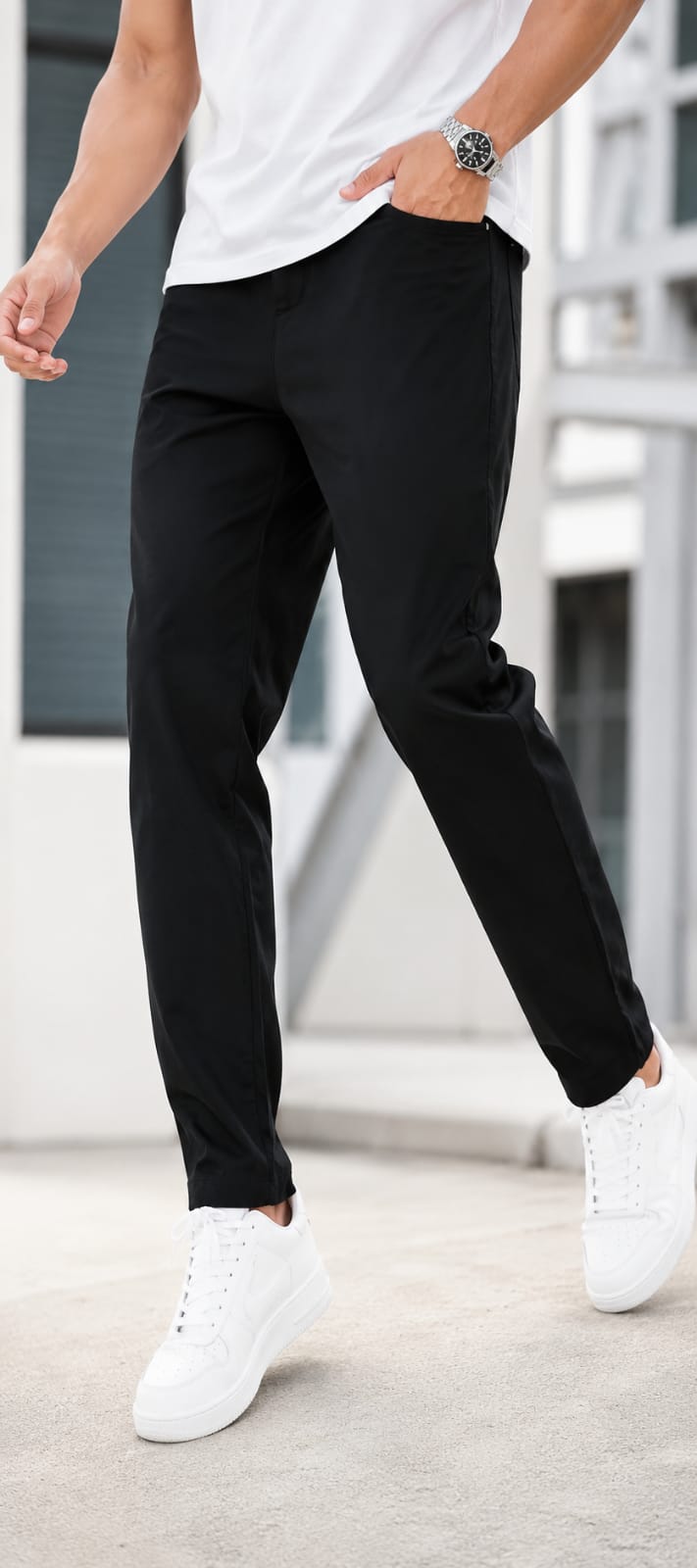 Men’s Premium Black Straight Fit Jeans