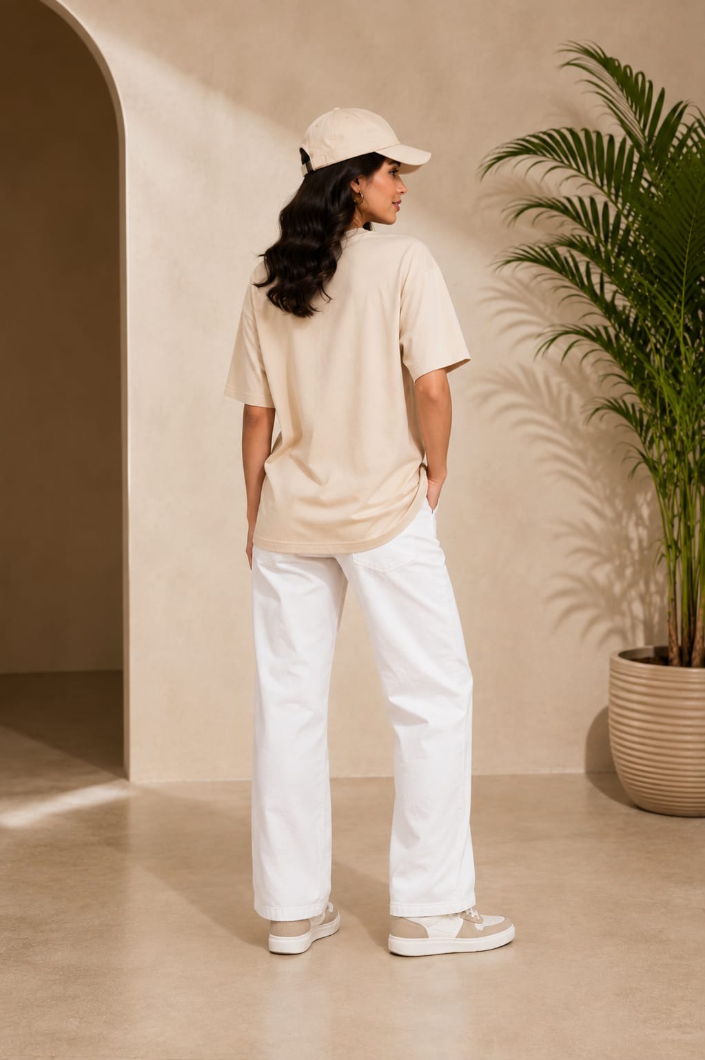 Stay Fiery Oversized Cotton Tees