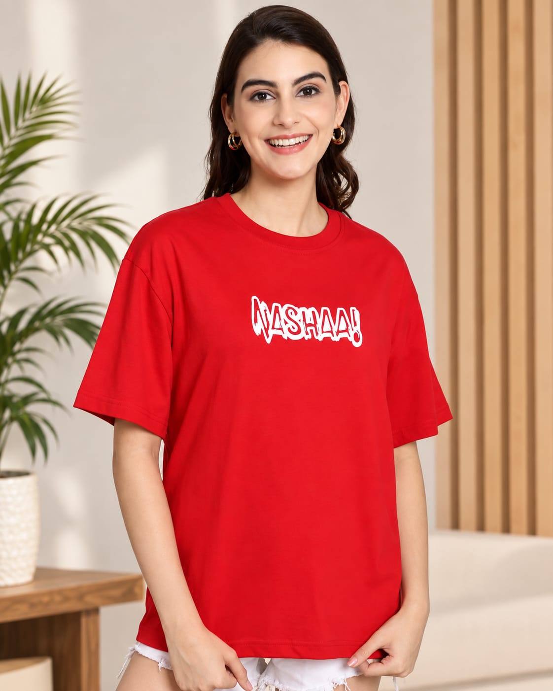 NO HOPES!” SKELETON GRAPHIC OVERSIZED T-SHIRT