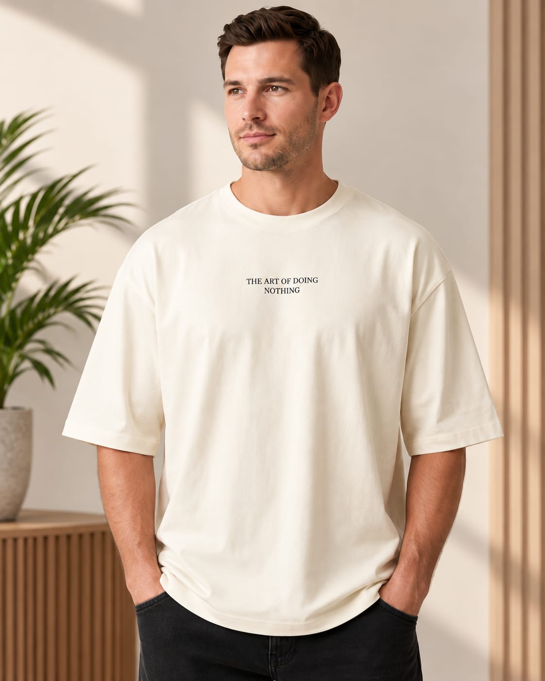 THE ART OF DOING NOTHING — OVERSIZED Tees