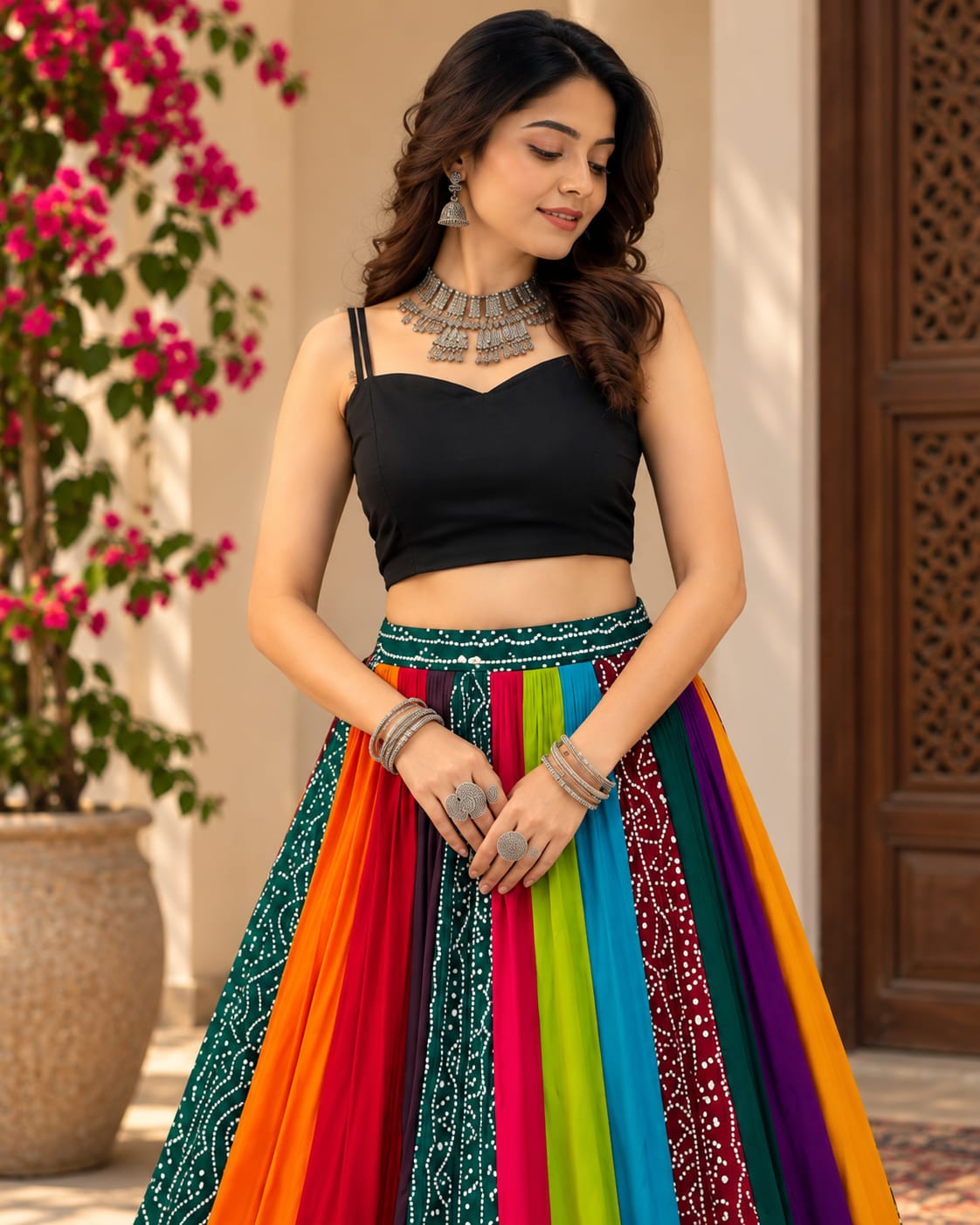 Navratri Special Ghagra Choli & Top